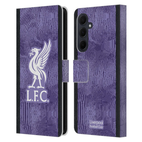 Liverpool Football Club 2023/24 Third Kit Leather Book Wallet Case Cover For Samsung Galaxy A35 5G