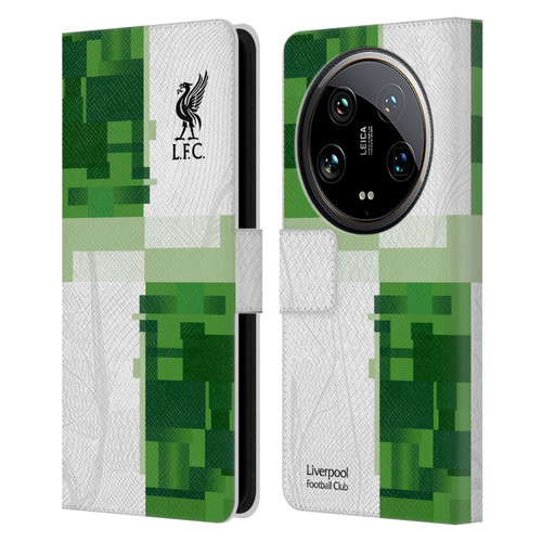 Liverpool Football Club 2023/24 Away Kit Leather Book Wallet Case Cover For Xiaomi 14 Ultra