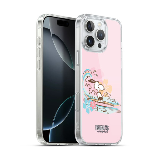 Peanuts Beach Snoopy Surf Soft Gel Case for Apple iPhone 16 Pro Max & MagSafe