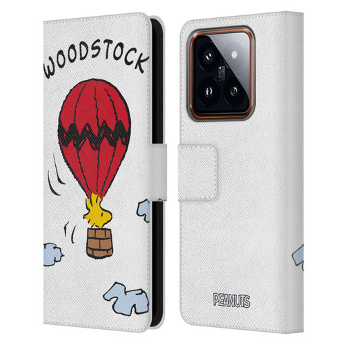 Peanuts Characters Woodstock Leather Book Wallet Case Cover For Xiaomi 14