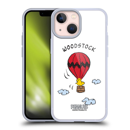 Peanuts Characters Woodstock Soft Gel Case for Apple iPhone 13 Mini