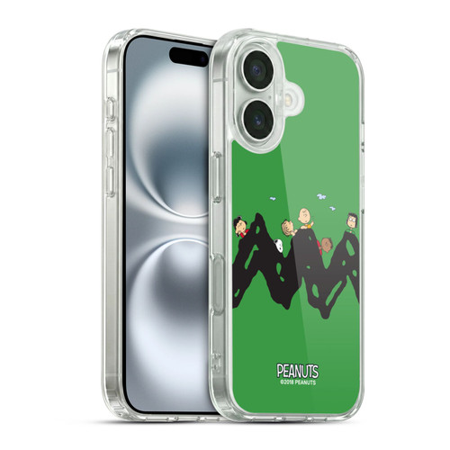 Peanuts Characters Group Soft Gel Case for Apple iPhone 16 & MagSafe
