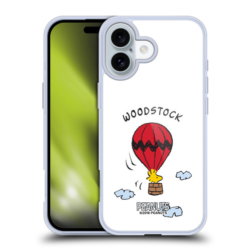 Peanuts Characters Woodstock Soft Gel Case for Apple iPhone 16