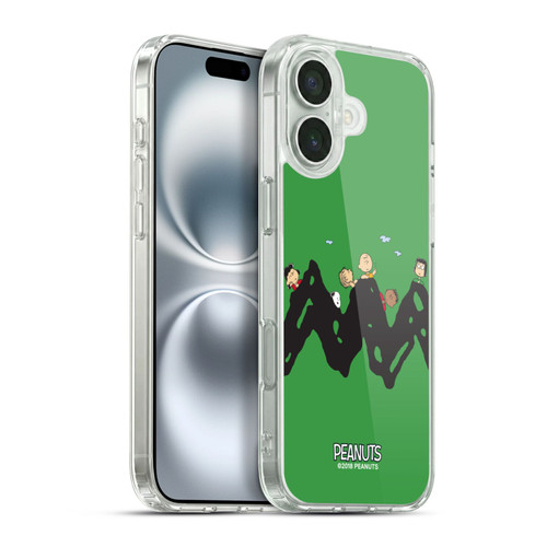 Peanuts Characters Group Soft Gel Case for Apple iPhone 16 Plus & MagSafe