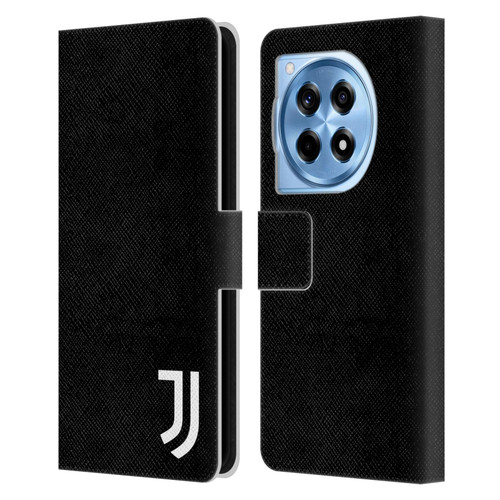 Juventus Football Club Lifestyle 2 Plain Leather Book Wallet Case Cover For OnePlus 12R