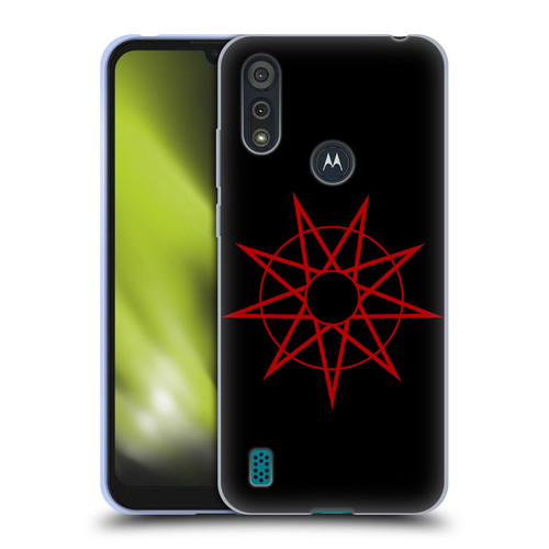 Slipknot Key Art Nanogram Soft Gel Case for Motorola Moto E6s (2020)