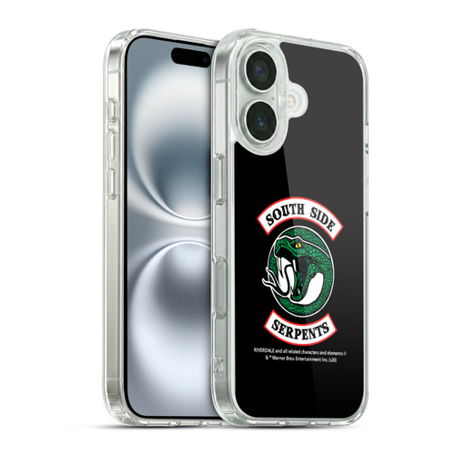 Riverdale Graphics 2 South Side Serpents Soft Gel Case for Apple iPhone 16 & MagSafe