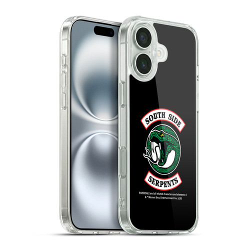 Riverdale Graphics 2 South Side Serpents Soft Gel Case for Apple iPhone 16 Plus & MagSafe