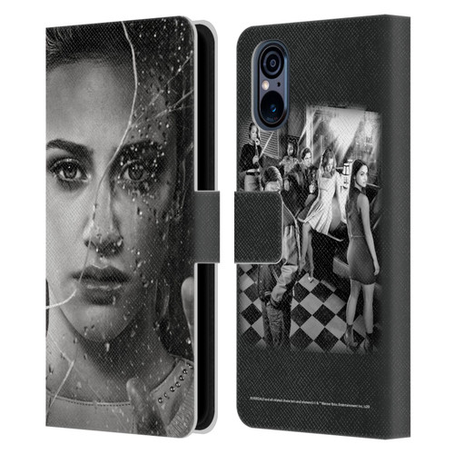 Riverdale Broken Glass Portraits Betty Cooper Leather Book Wallet Case Cover For Sony Xperia 5 V 5G