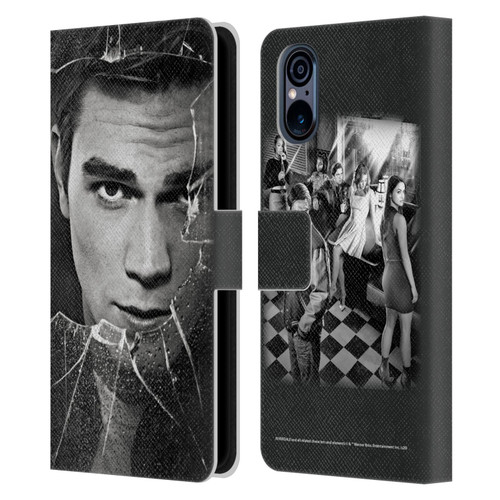 Riverdale Broken Glass Portraits Archie Andrews Leather Book Wallet Case Cover For Sony Xperia 5 V 5G