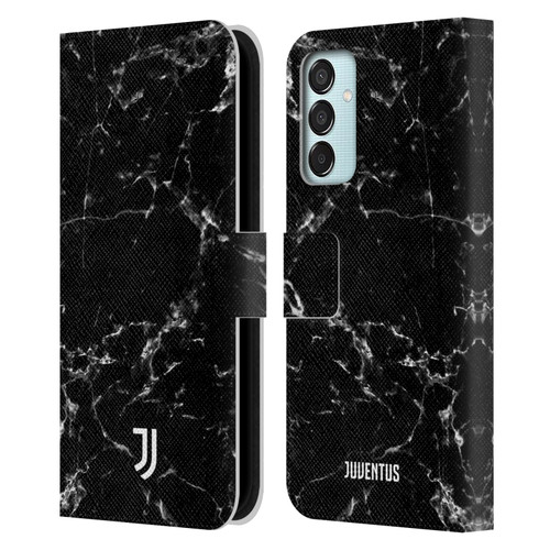 Juventus Football Club Marble Black 2 Leather Book Wallet Case Cover For Samsung Galaxy M15/F15 5G