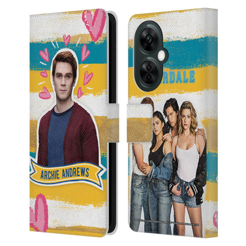 Riverdale Graphics Archie Andrews Leather Book Wallet Case Cover For OnePlus Nord CE 3 Lite 5G