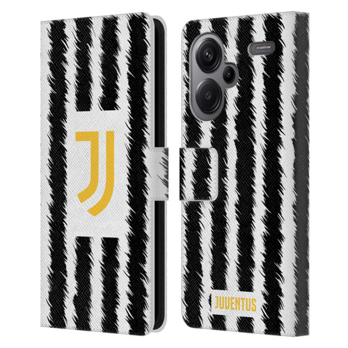 Juventus Football Club 2023/24 Match Kit Home Leather Book Wallet Case Cover For Xiaomi Redmi Note 13 Pro Plus 5G