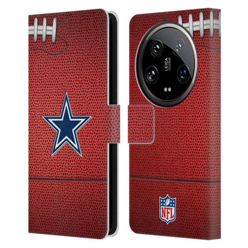 NFL Dallas Cowboys Graphics Football Leather Book Wallet Case Cover For Xiaomi 14 Ultra