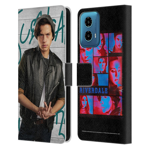 Riverdale Posters Jughead Jones 3 Leather Book Wallet Case Cover For Motorola Moto G34 5G