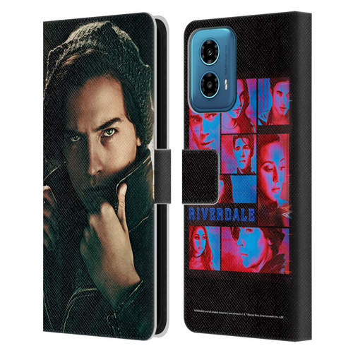 Riverdale Posters Jughead Jones 4 Leather Book Wallet Case Cover For Motorola Moto G34 5G