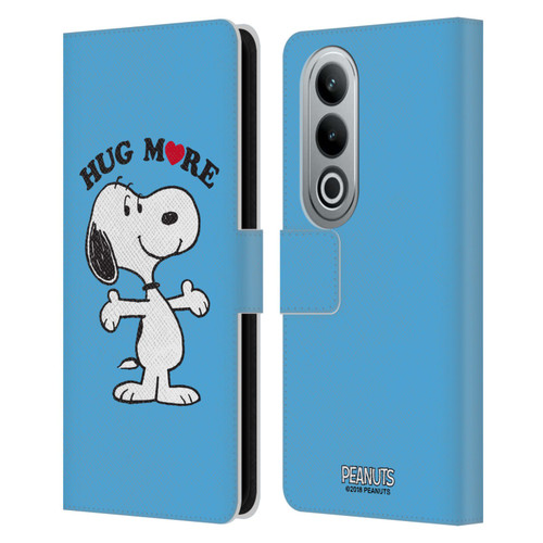Peanuts Snoopy Hug More Leather Book Wallet Case Cover For OPPO OnePlus Ace 3V 5G