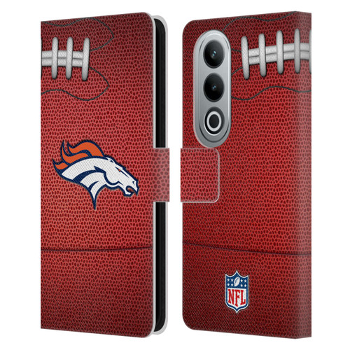 NFL Denver Broncos Graphics Football Leather Book Wallet Case Cover For OPPO OnePlus Ace 3V 5G