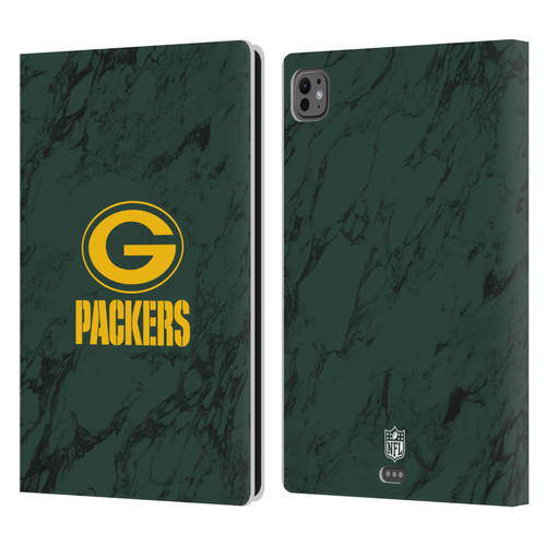 NFL Green Bay Packers Graphics Coloured Marble Leather Book Wallet Case Cover For Apple iPad Pro 11 M4 2024 NFL Green Bay Packers Graphics Coloured Marble Leather Book Wallet Case Cover For Apple iPad Pro 11 M4 2024