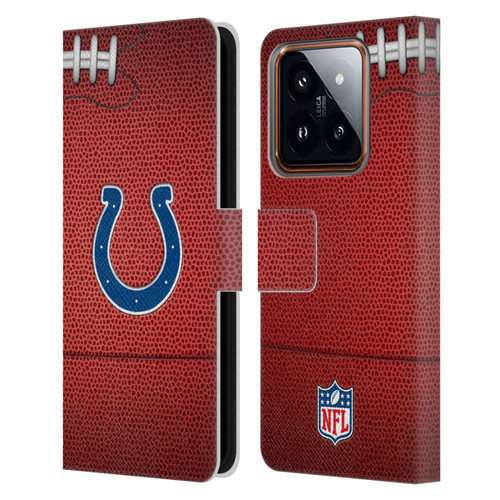 NFL Indianapolis Colts Graphics Football Leather Book Wallet Case Cover For Xiaomi 14