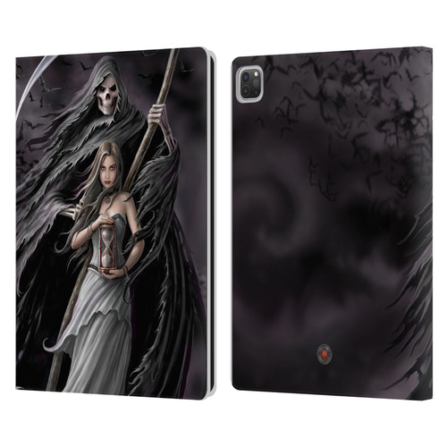 Anne Stokes Gothic Summon the Reaper Leather Book Wallet Case Cover For Apple iPad Pro 13 M4 2024