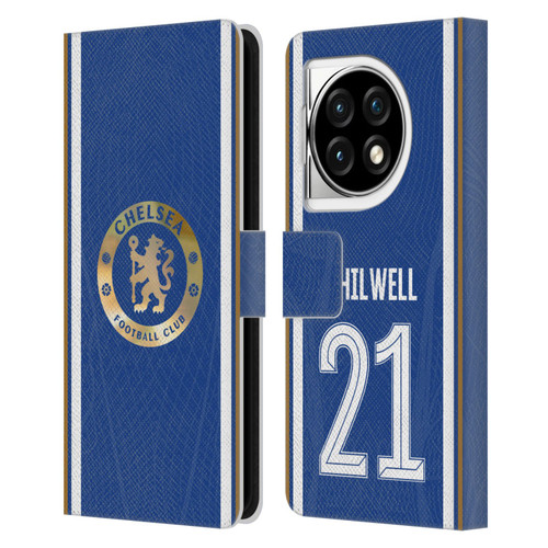 Chelsea Football Club 2023/24 Players Home Kit Ben Chilwell Leather Book Wallet Case Cover For OPPO OnePlus Ace 3 5G