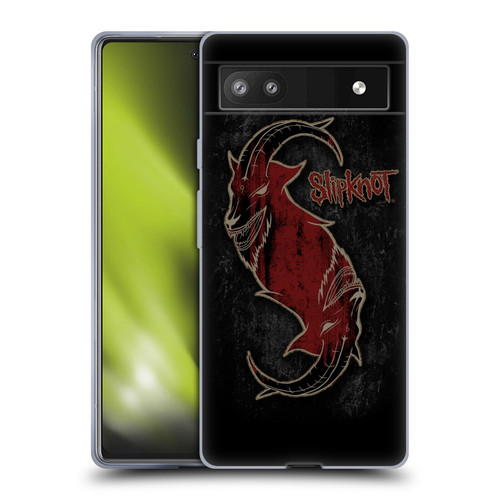 Slipknot Key Art Red Goat Soft Gel Case for Google Pixel 6a