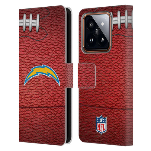 NFL Los Angeles Chargers Graphics Football Leather Book Wallet Case Cover For Xiaomi 14