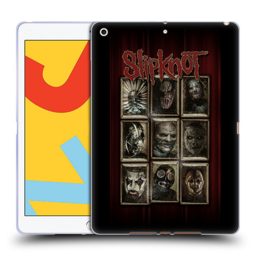 Slipknot Key Art Covered Faces Soft Gel Case for Apple iPad 10.2 2019/2020/2021