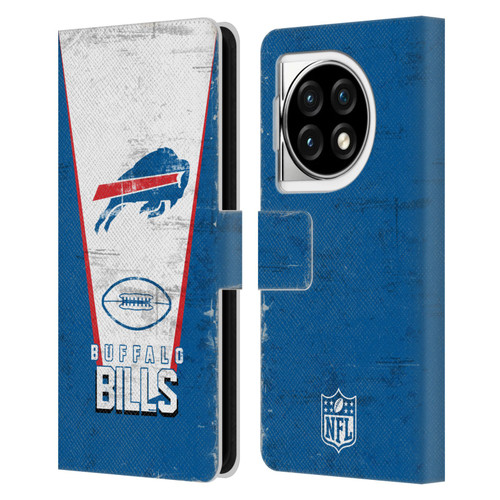 NFL Buffalo Bills Logo Art Banner Leather Book Wallet Case Cover For OPPO OnePlus Ace 3 5G