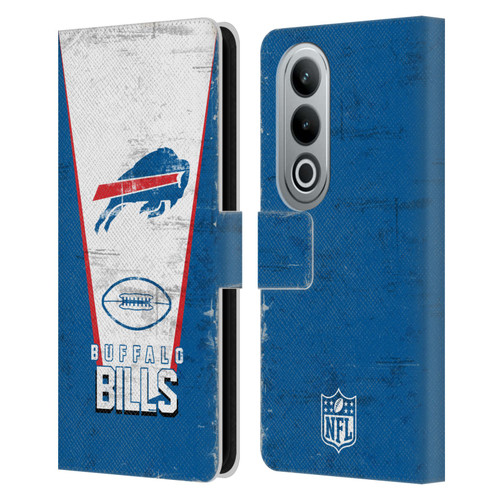 NFL Buffalo Bills Logo Art Banner Leather Book Wallet Case Cover For OPPO OnePlus Ace 3V 5G