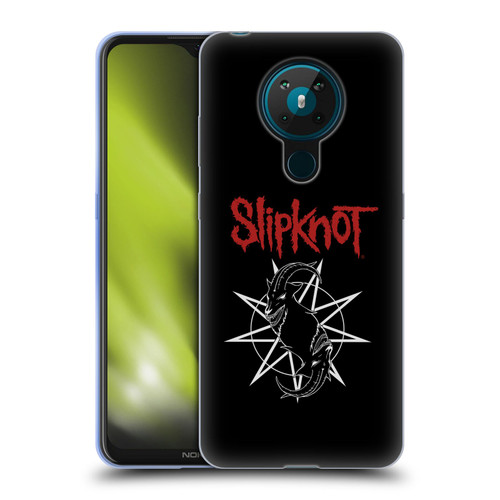 Slipknot Key Art Goat Logo Soft Gel Case for Nokia 5.3