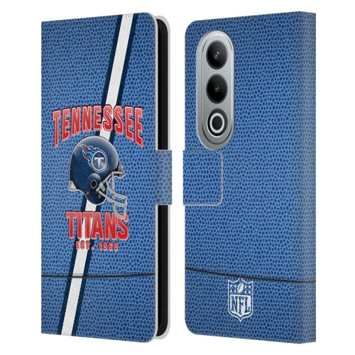 NFL Tennessee Titans Logo Art Football Stripes Leather Book Wallet Case Cover For OPPO OnePlus Ace 3V 5G
