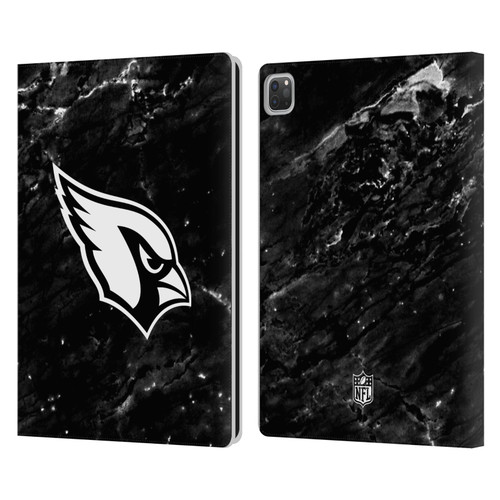 NFL Arizona Cardinals Artwork Marble Leather Book Wallet Case Cover For Apple iPad Pro 13 M4 2024