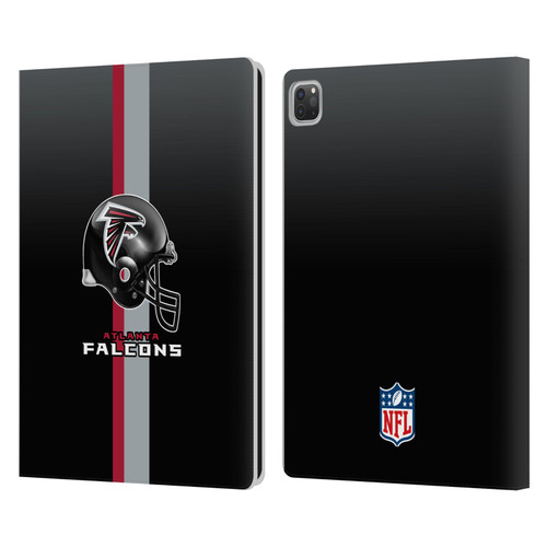 NFL Atlanta Falcons Logo Helmet Leather Book Wallet Case Cover For Apple iPad Pro 13 M4 2024