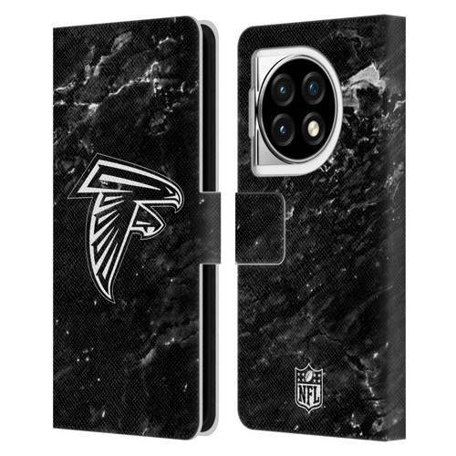 NFL Atlanta Falcons Artwork Marble Leather Book Wallet Case Cover For OPPO OnePlus Ace 3 5G
