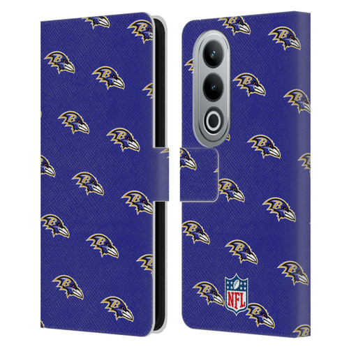 NFL Baltimore Ravens Artwork Patterns Leather Book Wallet Case Cover For OPPO OnePlus Ace 3V 5G