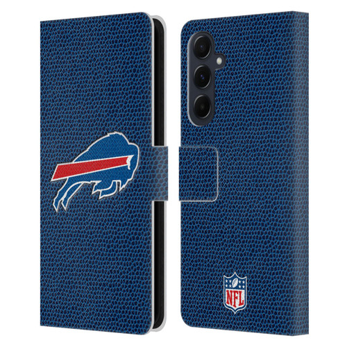 NFL Buffalo Bills Logo Football Leather Book Wallet Case Cover For Samsung Galaxy A55 5G