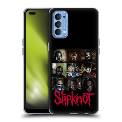 Slipknot Key Art Blocks Soft Gel Case for OPPO Reno 4 5G