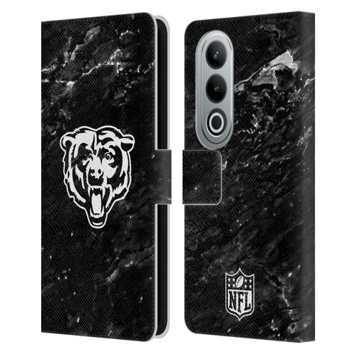 NFL Chicago Bears Artwork Marble Leather Book Wallet Case Cover For OPPO OnePlus Ace 3V 5G