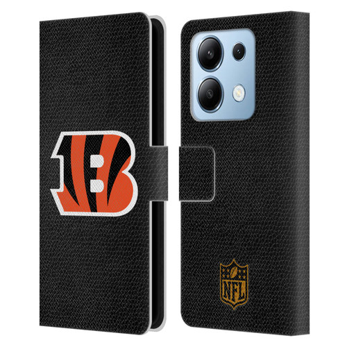 NFL Cincinnati Bengals Logo Football Leather Book Wallet Case Cover For Xiaomi Redmi Note 13/13 Pro 5G