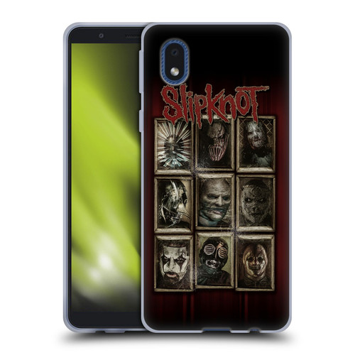 Slipknot Key Art Covered Faces Soft Gel Case for Samsung Galaxy A01 Core (2020)