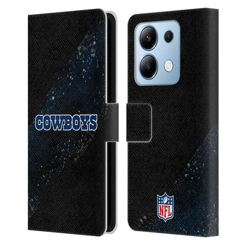 NFL Dallas Cowboys Logo Blur Leather Book Wallet Case Cover For Xiaomi Redmi Note 13/13 Pro 5G