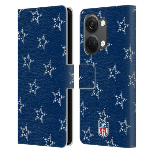 NFL Dallas Cowboys Artwork Patterns Leather Book Wallet Case Cover For OnePlus Nord 3 5G