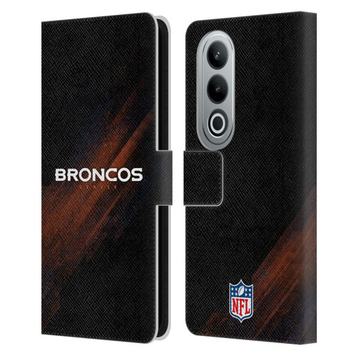 NFL Denver Broncos Logo Blur Leather Book Wallet Case Cover For OPPO OnePlus Ace 3V 5G