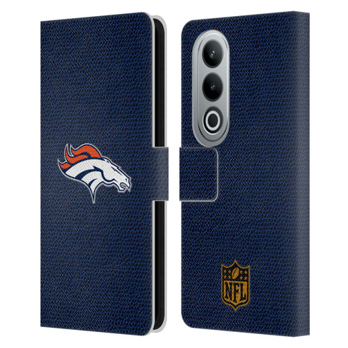 NFL Denver Broncos Logo Football Leather Book Wallet Case Cover For OPPO OnePlus Ace 3V 5G
