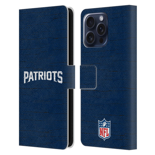 NFL New England Patriots Logo Distressed Look Leather Book Wallet Case Cover For Apple iPhone 16 Pro Max NFL New England Patriots Logo Distressed Look Leather Book Wallet Case Cover For Apple iPhone 16 Pro Max