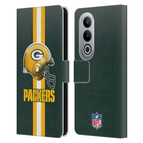 NFL Green Bay Packers Logo Helmet Leather Book Wallet Case Cover For OPPO OnePlus Ace 3V 5G
