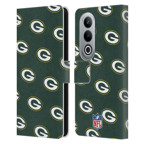 NFL Green Bay Packers Artwork Patterns Leather Book Wallet Case Cover For OPPO OnePlus Ace 3V 5G
