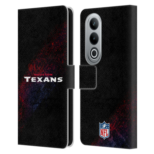 NFL Houston Texans Logo Blur Leather Book Wallet Case Cover For OPPO OnePlus Ace 3V 5G